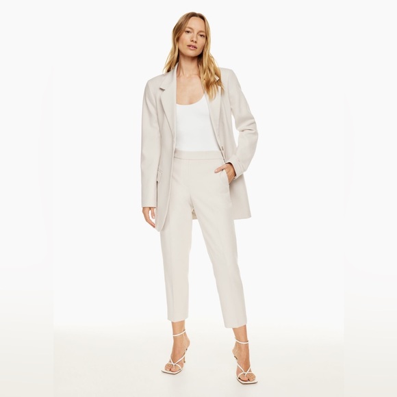 Babaton Aritzia Trouser Light Grey - Picture 2 of 6